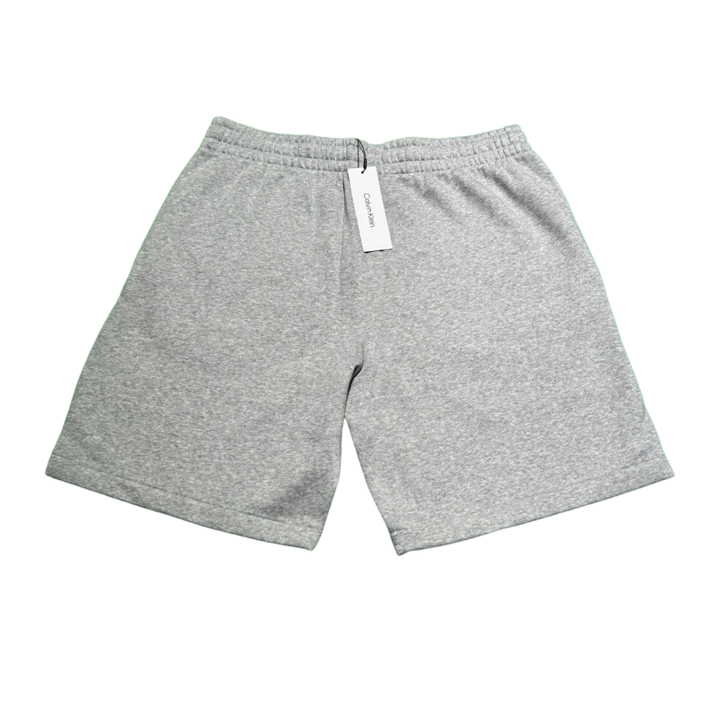 Short Calvin Klein gris con logo en blanco talla L-1