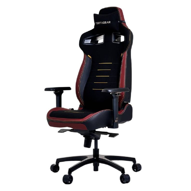 Silla Gamer Vertagear SL3800 HygernX Ergonomica Burgundy Red-0