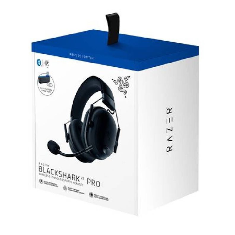 Audifonos Razer Blackshark V2 Pro Black 2024 para PS5, PC-3