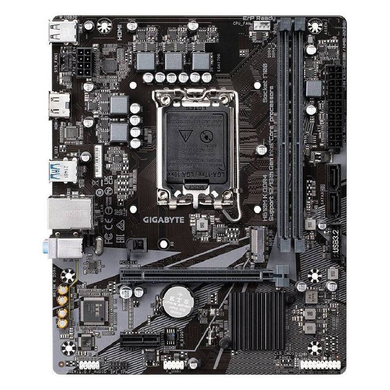 Placa Madre Gigabyte H610M K DDR4-1