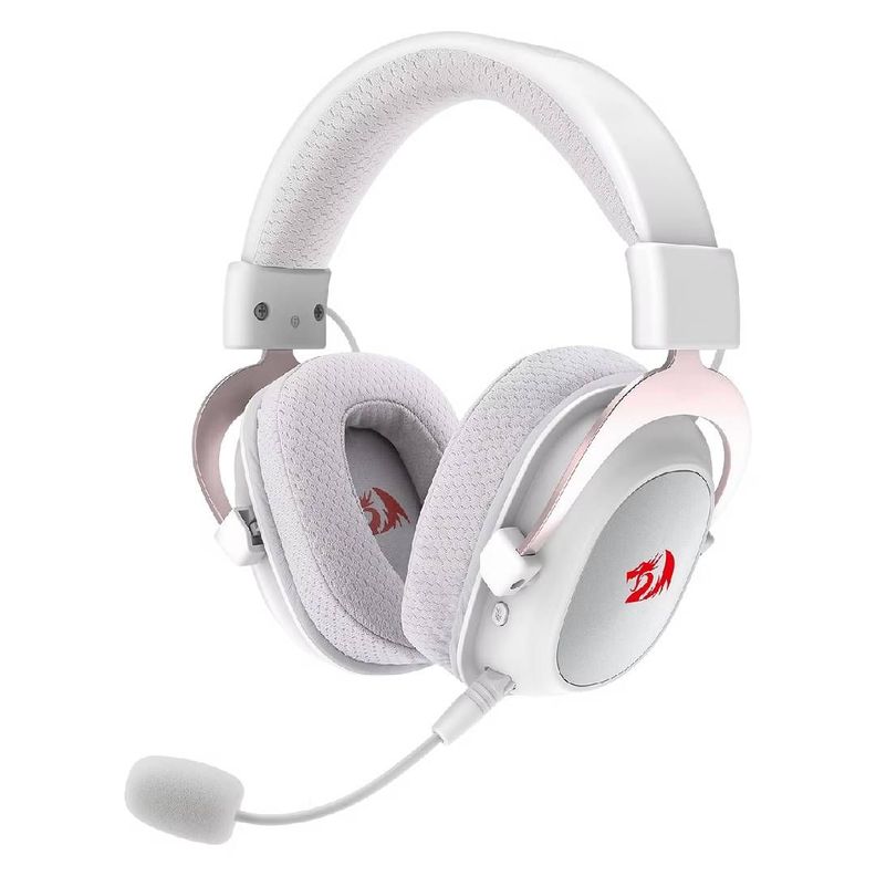 Audifonos Gamer Redragon Zeus PRO Wireless 7.1 Blanco-0