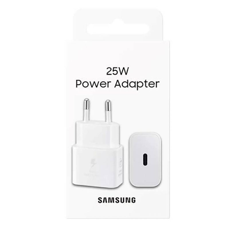 Cargador Tipo C Samsung 25W EP-T2510NWEGCH Blanco-0