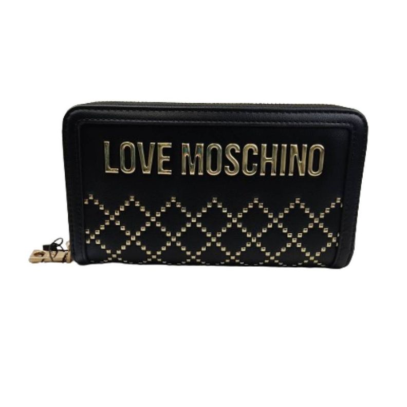 BILLETERA MOSCHINO NEGRA-1