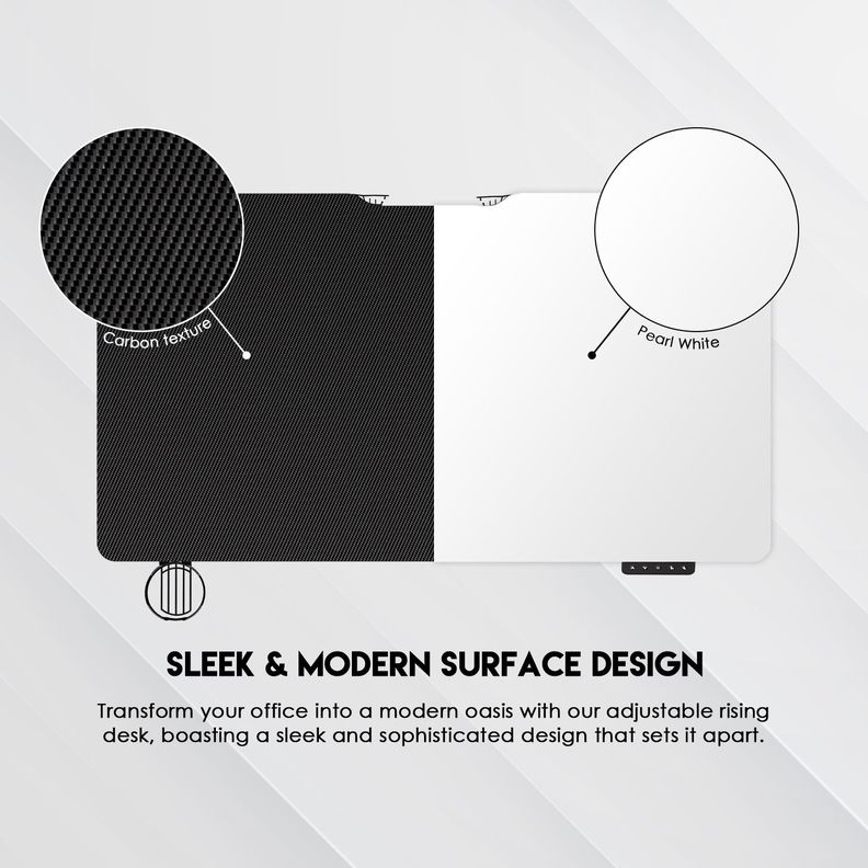 Escritorio Home Office Fantech Ws311 Blanco Eléctrico-6