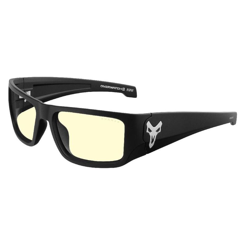 Lentes Gamer GUNNAR OVERWATCH Reaper Black Ash Amber-0