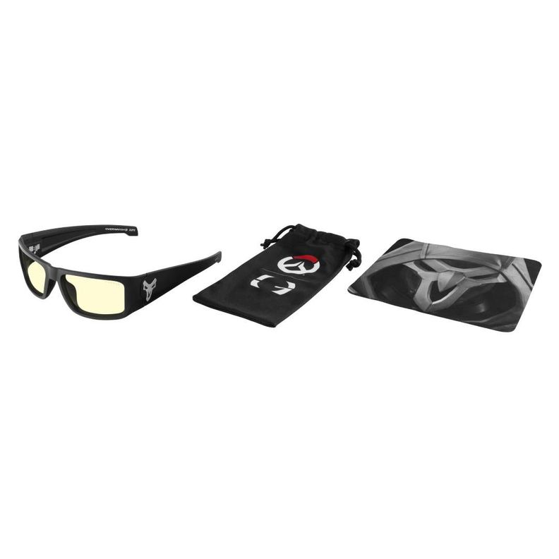 Lentes Gamer GUNNAR OVERWATCH Reaper Black Ash Amber-4