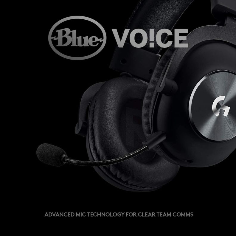 Audífonos Logitech G Pro X Con Cable USB 7.1 Blue Voice-3