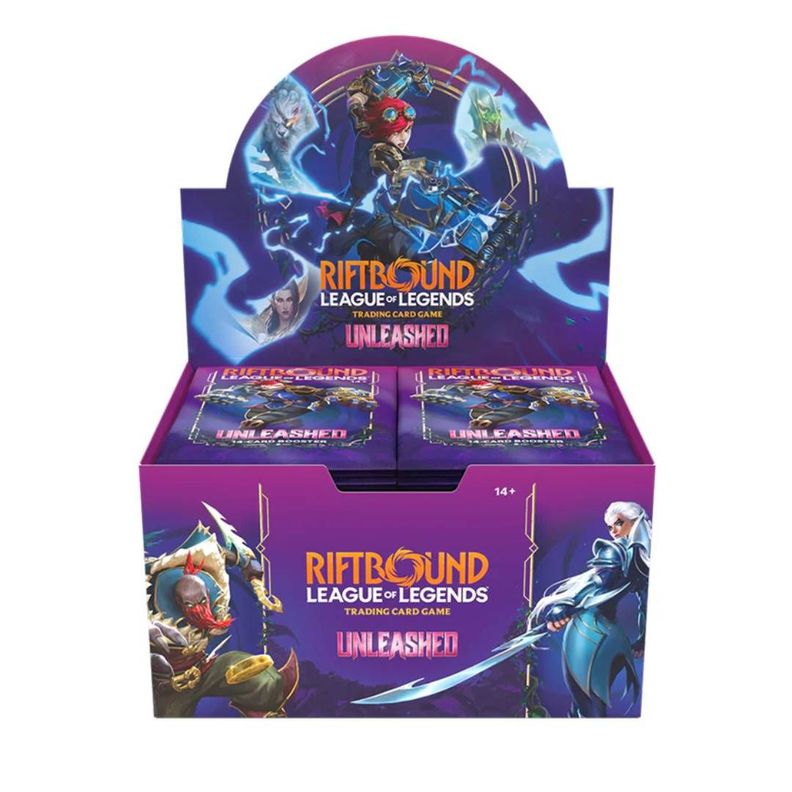 Riftbound TCG: Unleashed – Booster Display INGLES