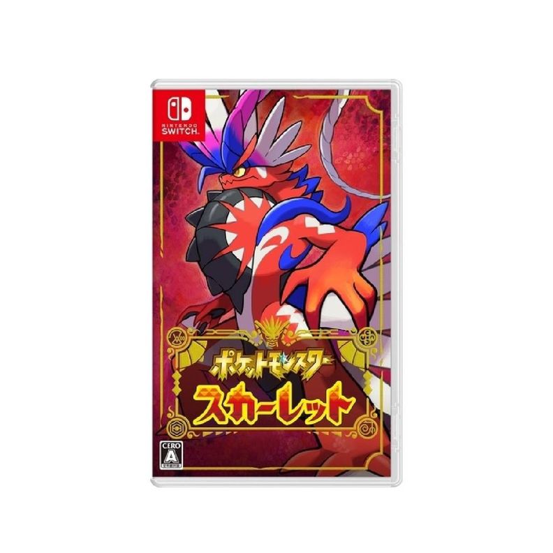 Juego Nintendo Switch Pokemon Scarlat Japon-0