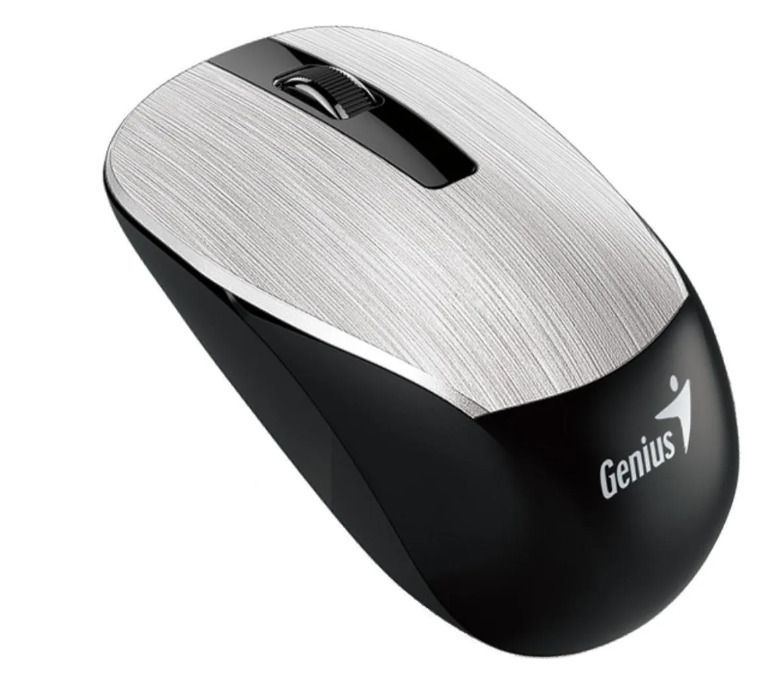 Mouse inalámbrico Genius NX-7015 Silver-0