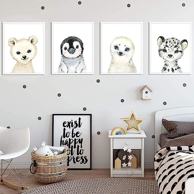 Imagen decorativa Nordica Elefante 30x40 cm-2