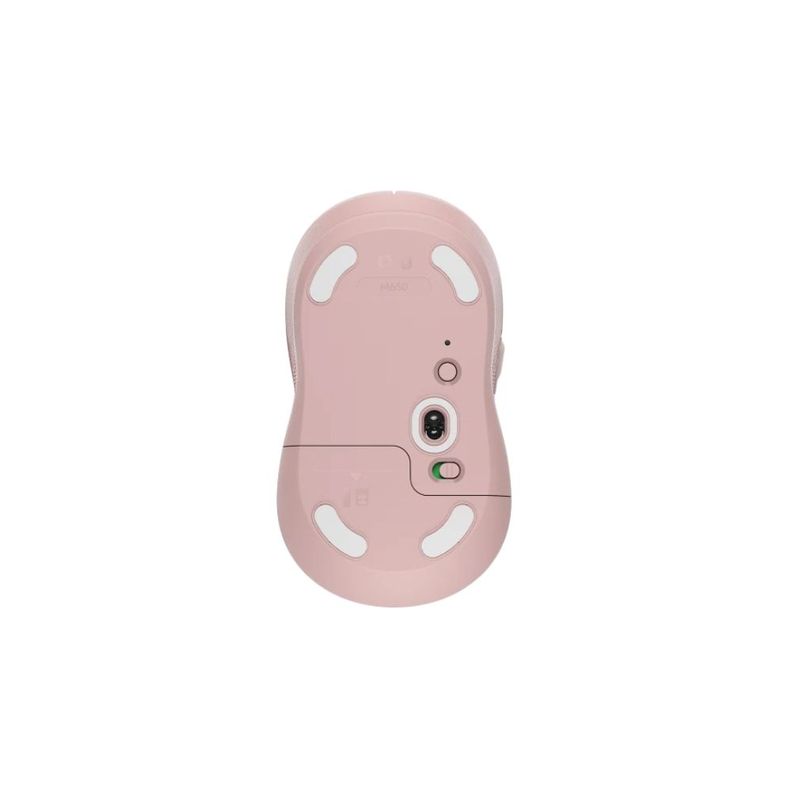 Mouse Logitech M650 Rosado Inalambrico 5 botones-2