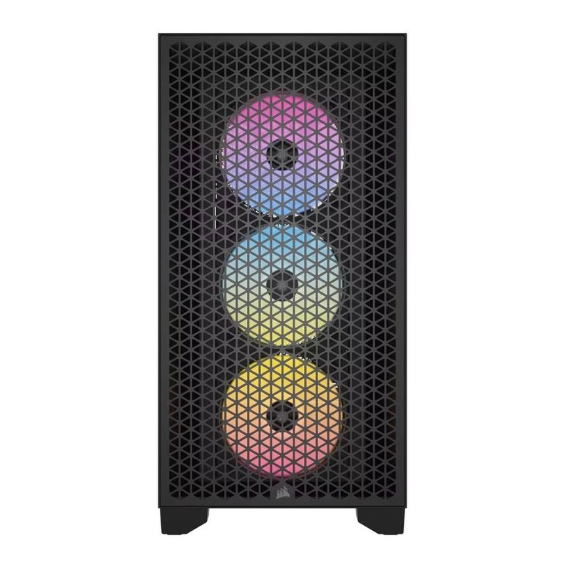 Gabinete Corsair 3000D RGB Airflow Vidrio Negro-1