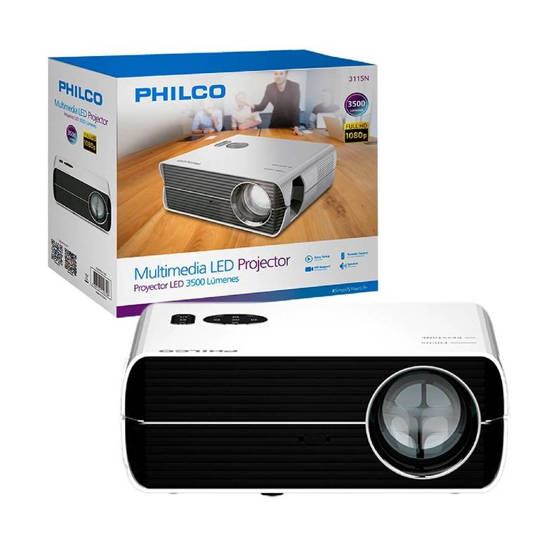 Proyector 7000 Lumenes Philco 3115N Blanco