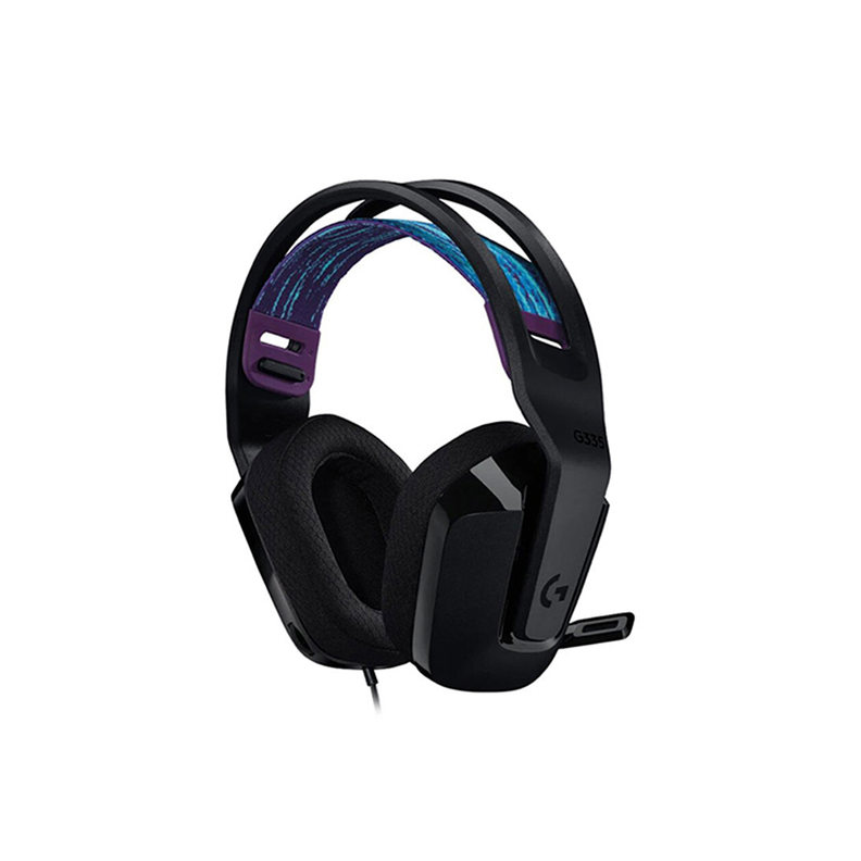 Audifonos Gamer Logitech G335 Negros Jack 3.5mm-2