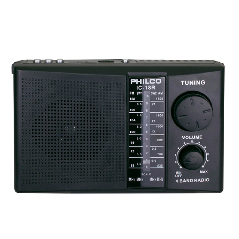 Radio PHILCO IC 18-R Multibanda Recargable AM FM SW-1