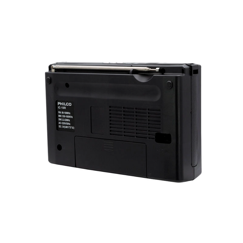 Radio PHILCO IC 18-R Multibanda Recargable AM FM SW-2