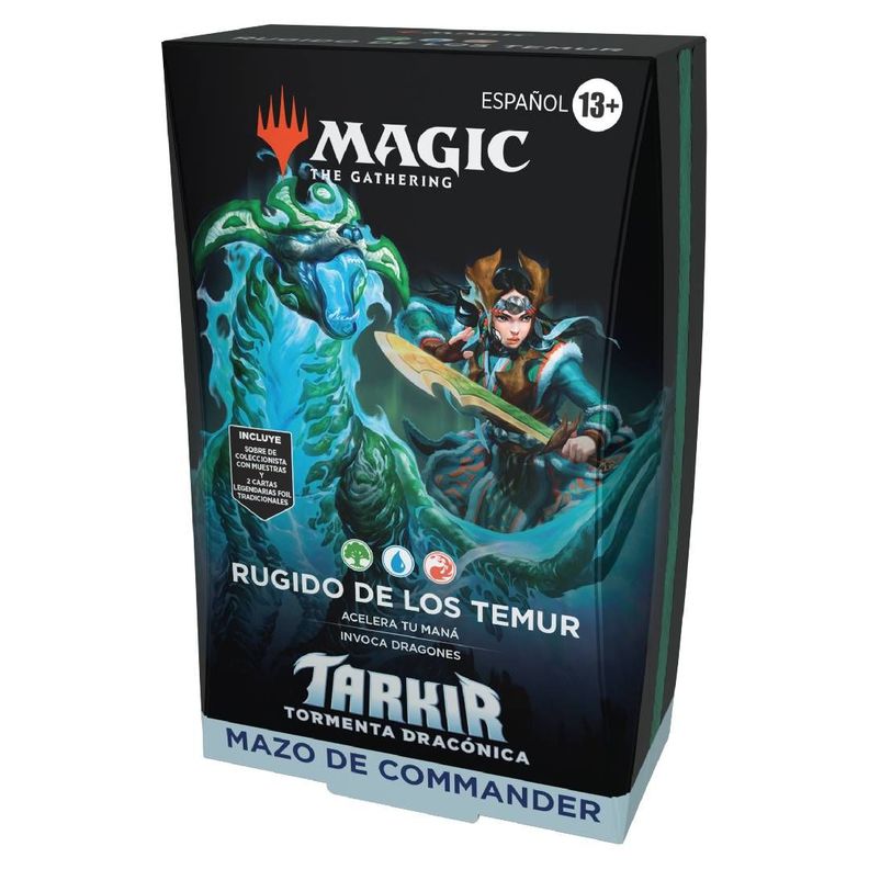 Pack X5 MTG Tarkir: Tormenta Draconica Mazo de Commander ESP-5