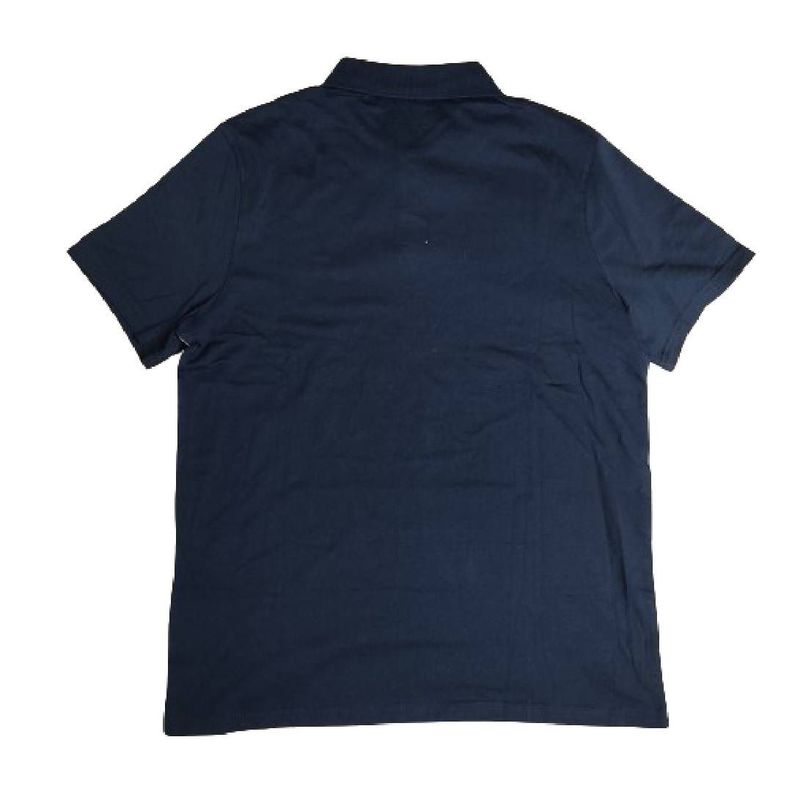 Polera MK Azul Marino/gris Con Cuello Talla L-1
