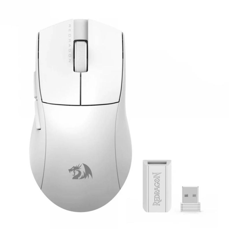 Mouse Wireless Redragon Ultra Light K1ng M916 1K Blanco-0