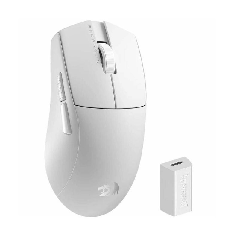 Mouse Wireless Redragon Ultra Light K1ng M916 1K Blanco-1