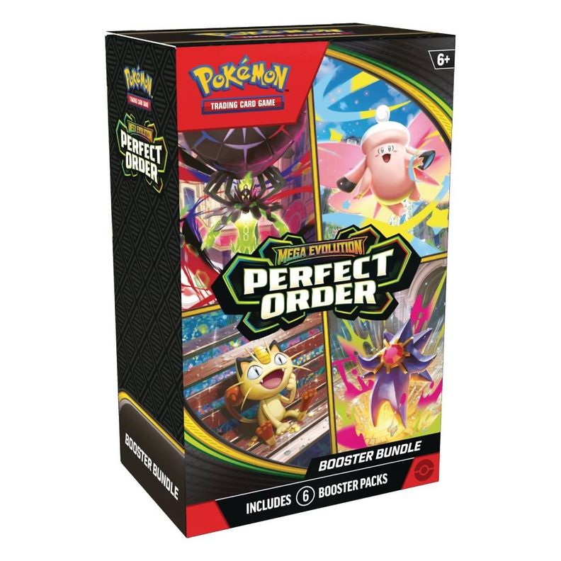 Pokemon TCG: Mega Evolution Perfect Order Booster Bundle