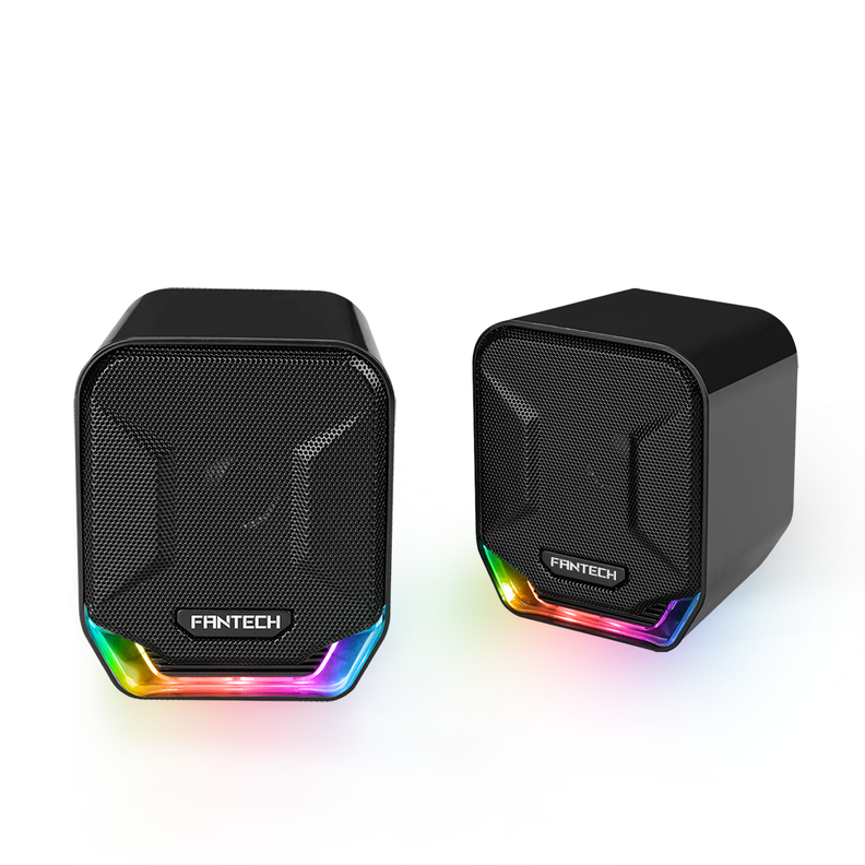Parlante Gamer Fantech GS202 Sonar RGB Black Edition-0