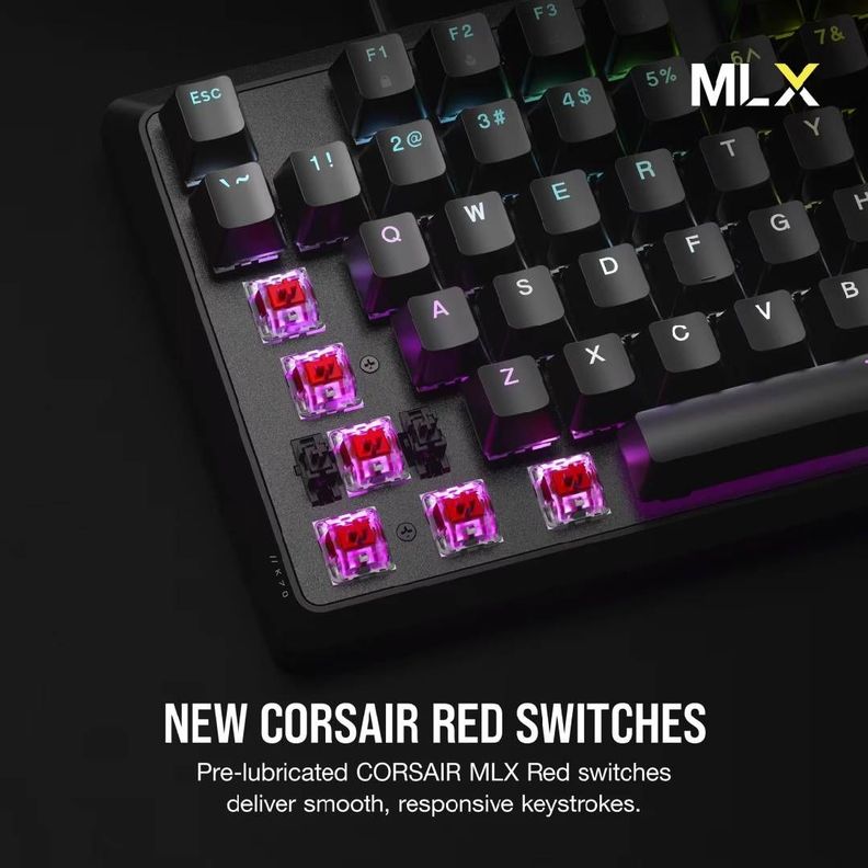 Teclado Gamer Mecánico Corsair K70 CORE RGB Negro-4