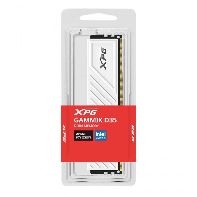 Memoria RAM XPG Gammix D35 DDR4 3200MHz 16GB Blanco-1