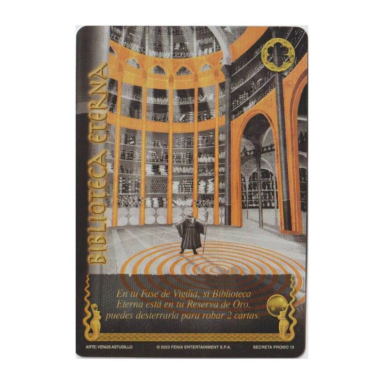 Carta Promo Secreta Biblioteca Eterna Myl-0
