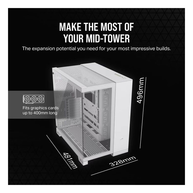 Gabinete Corsair 6500X - Blanco-5
