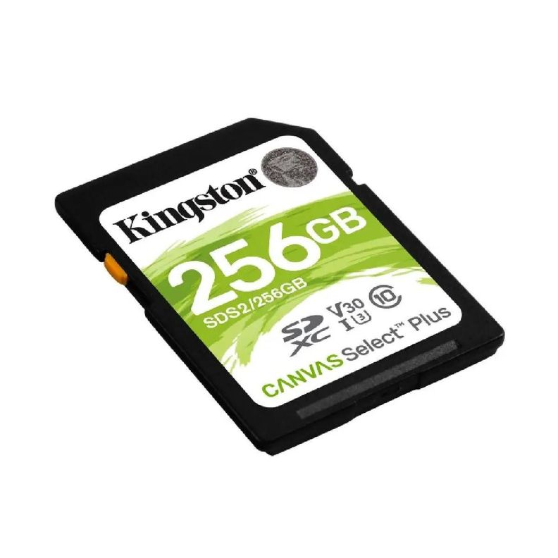 Tarjeta SD Kingston 256GB Canvas Select Plus SDS2/256GB-1
