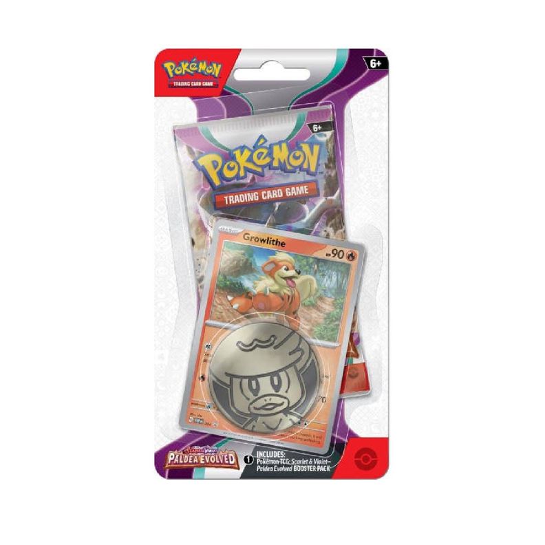 Pokemon TCG:  Paldea Evolved Checklane Blister INGLÉS-0