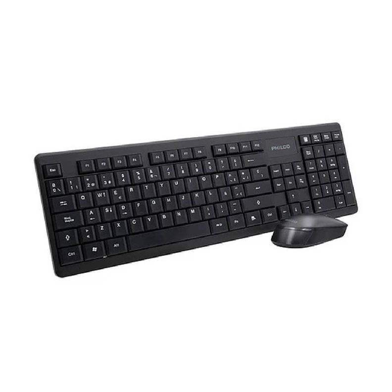 Kit Inalambrico Mouse + Teclado Philco-1