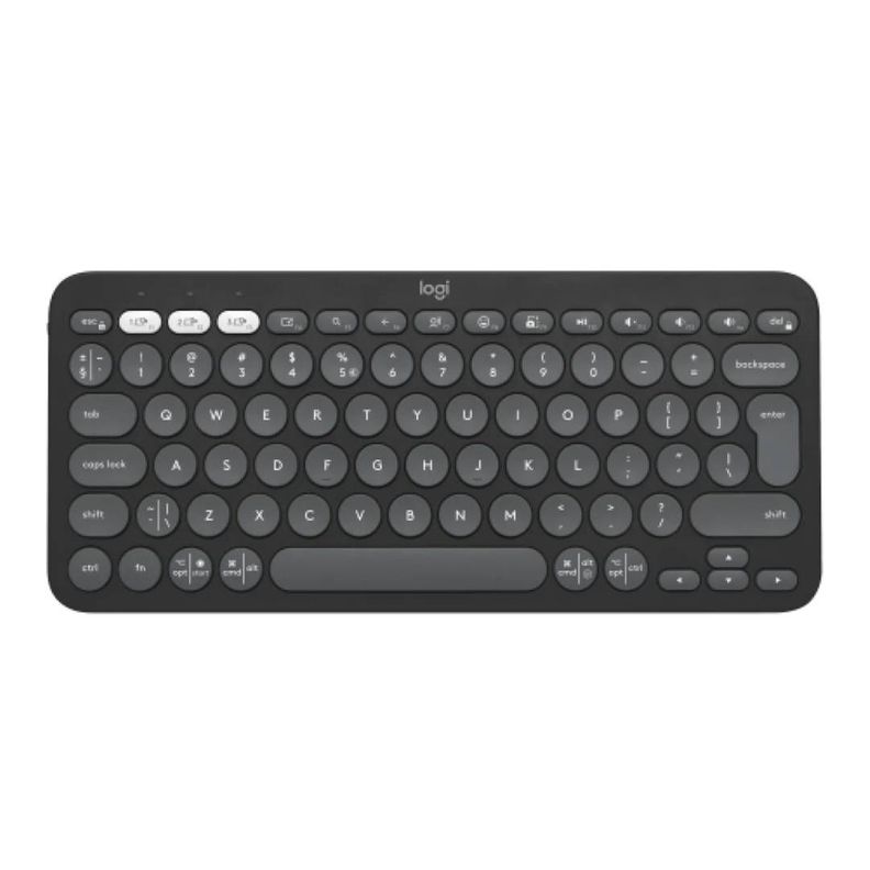 Teclado Logitech Pebble Keys 2 K380S Grafito-0