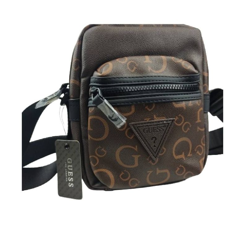 CROSSBODY GUESS CAFÉ-0