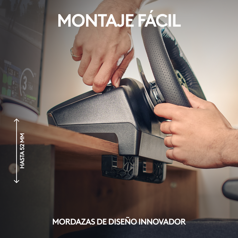 Volante Gamer c/ Pedales Logitech Force racing G29 PS3 PS4.-3