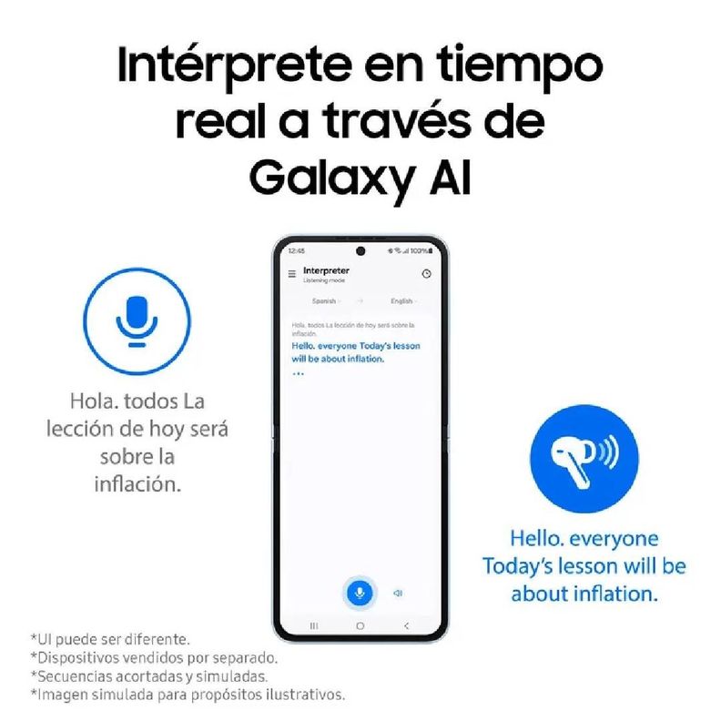 Audifonos Bluetooth Samsung Galaxy Buds 3 Gris-5