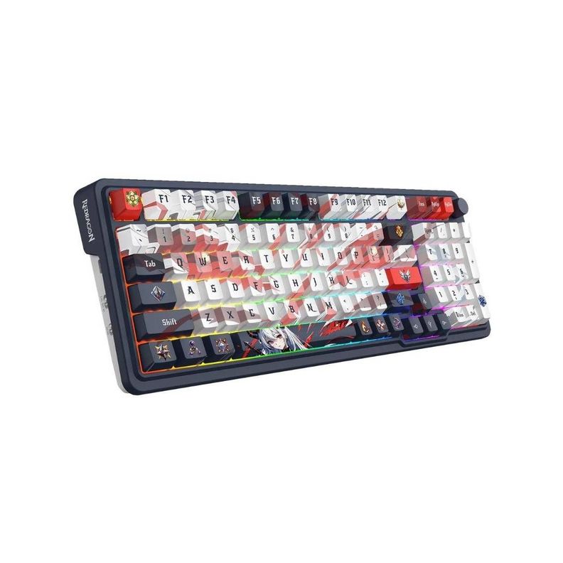 Teclado Redragon Eisa - K686AK-RGB-PRO - Negro y Rojo-1