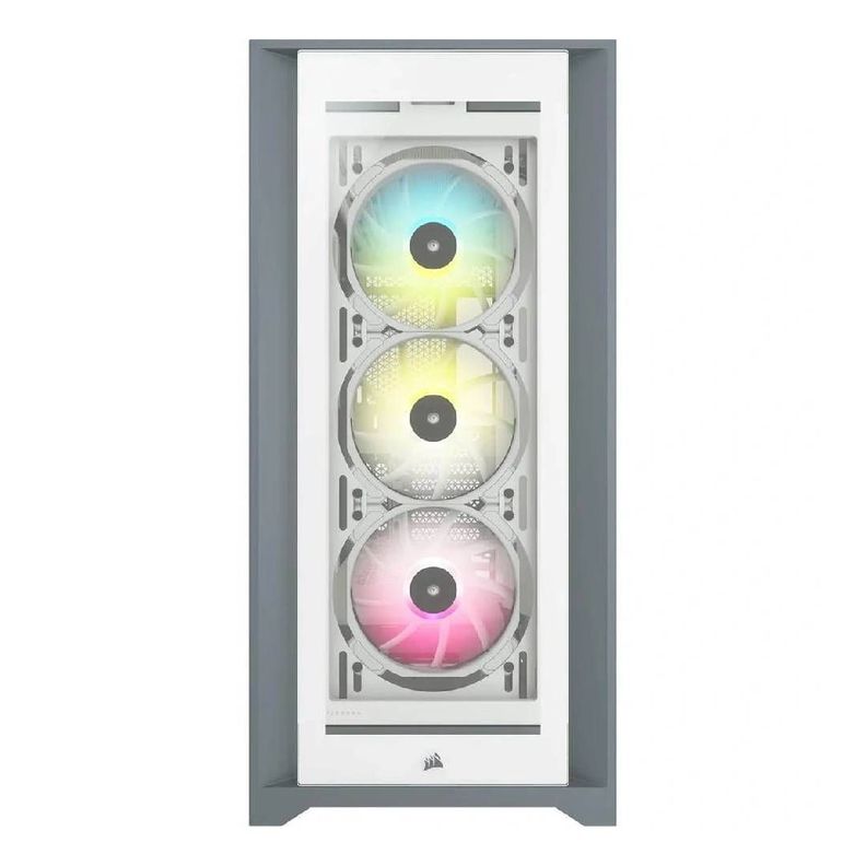 Gabinete Corsair iCUE 5000X RGB Blanco-2