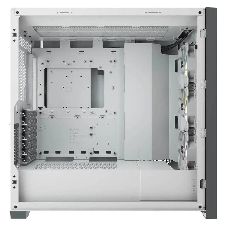 Gabinete Corsair iCUE 5000X RGB Blanco-3