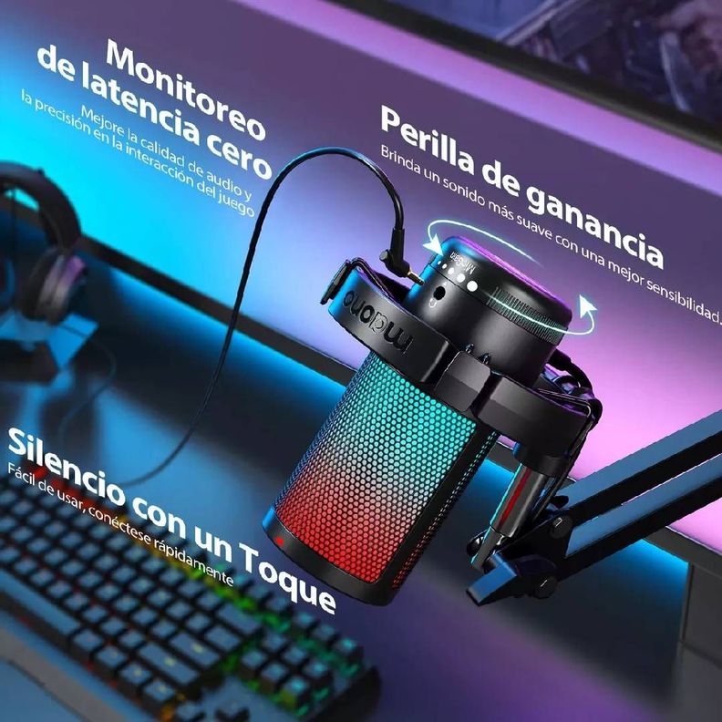 Microfono Maono DGM20S con Brazo Articulado-2