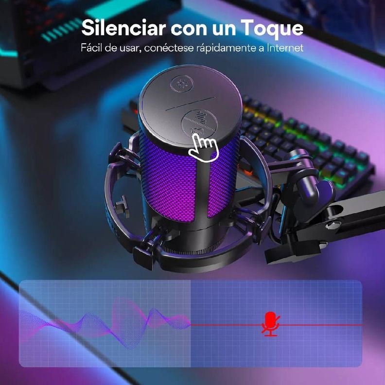 Microfono Maono DGM20S con Brazo Articulado-4