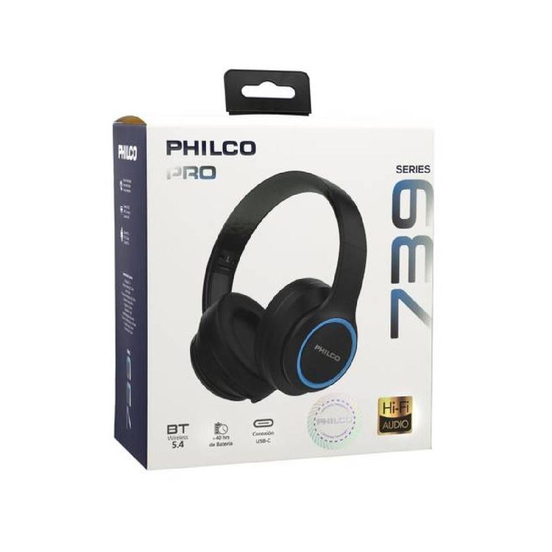 Audífonos Bluetooth Philco Azul-1