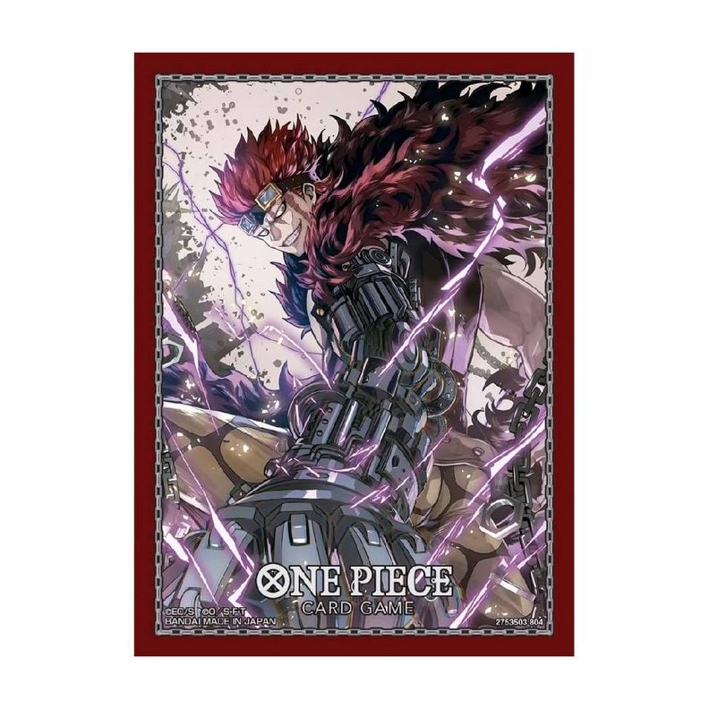 Protectores One Piece TCG Official Sleeves 9 Eustass Kid-0