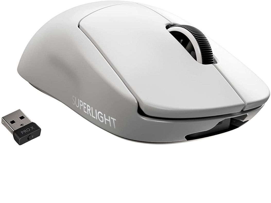 Mouse Gamer Logitech PRO X Superlight Wireless 25k Blanco-1