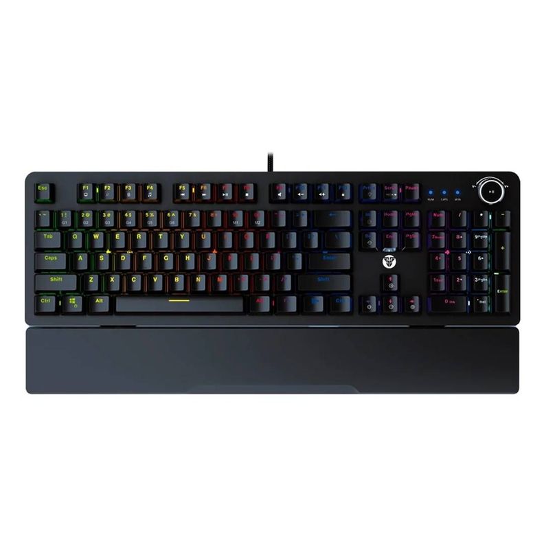 Teclado Gamer Fantech Maxpower MK853 Negro Sw Red Español-0