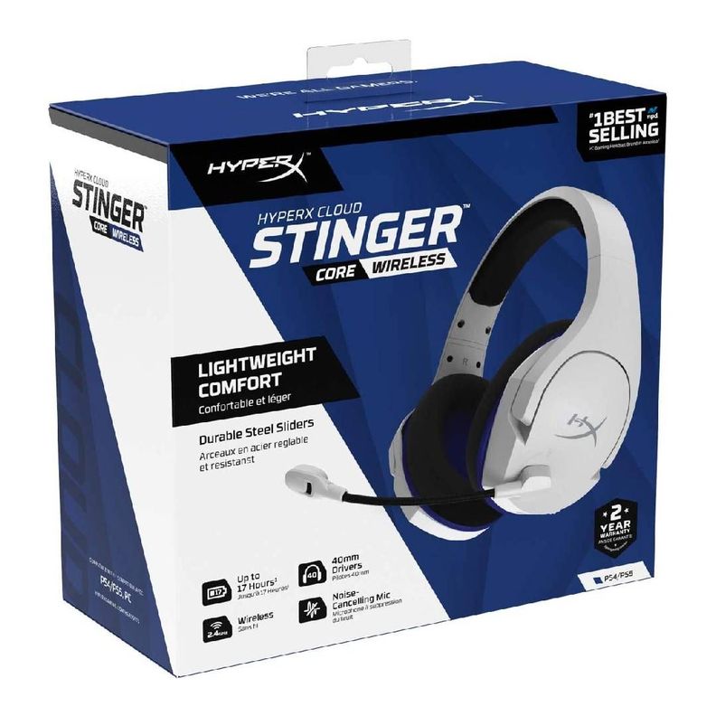 Audifono Gamer HyperX Cloud Stinger Core Inalambrico Blanco-4