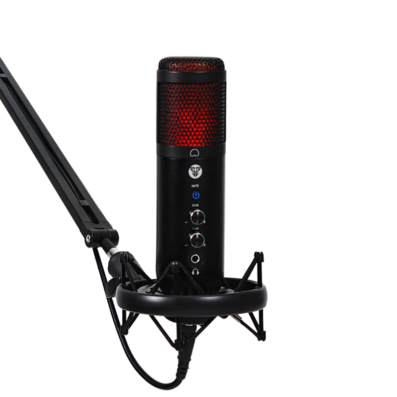 Brazo para Microfono Profesional Fantech AC902s Negro-1