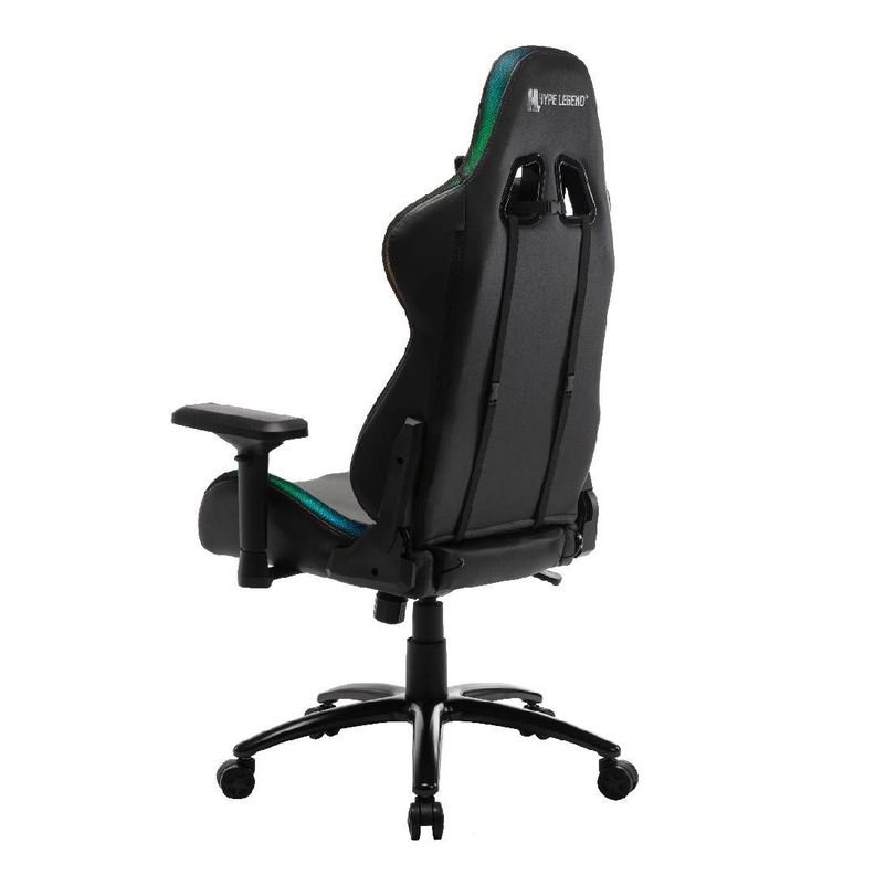 Silla Gamer Hype Legend Intense Evil Negra RGB-7